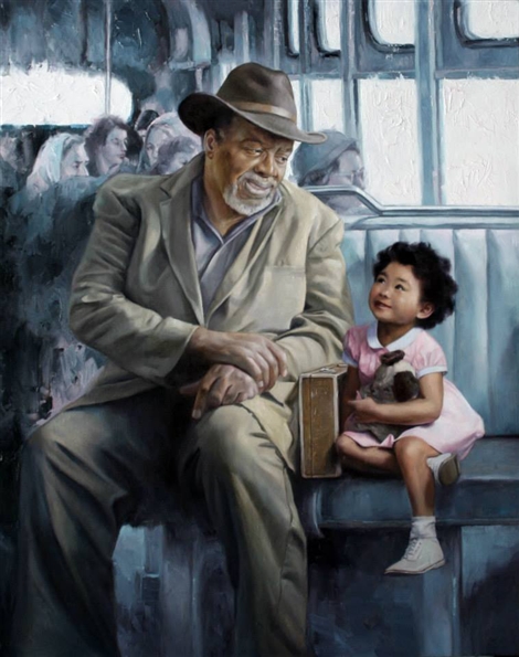 Chris Hopkins - Oil Painter - Internment - An Innocent Gesture Chris Hopkins - Oil Painter - Internment - An Innocent Gesture